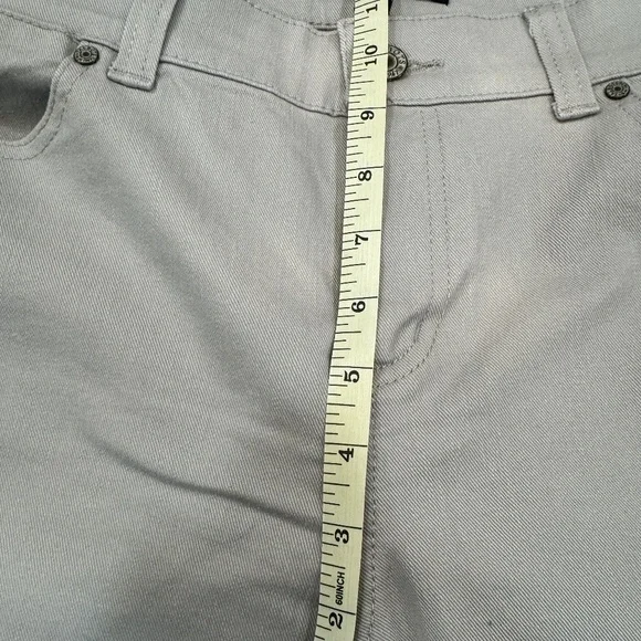 Talbots Simply Flattering 5 Pocket jeans- LOVELY GRAY size 12Petite - EUC! - Picture 9 of 15